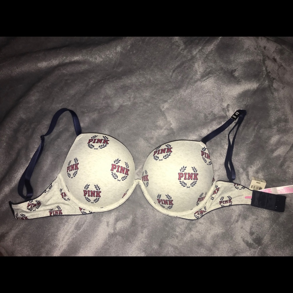 PINK super push up bra